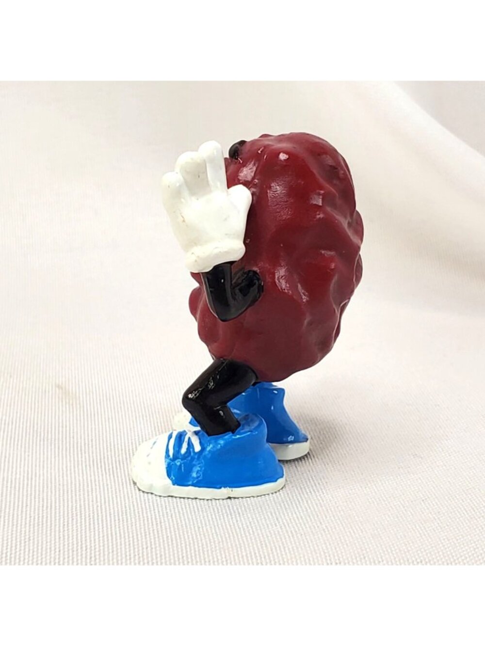 VTG 1987 California Raisins Hands Up Figurine Hand-Painted PVC Character - Picture 7 of 8